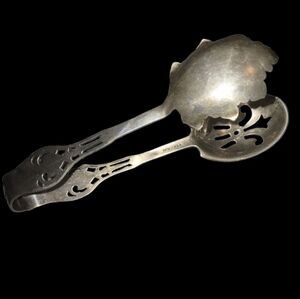 Watson Putnam Sterling Silver Ice Cube Tong 6 3/4"